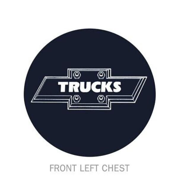 Chevy C10 T-Shirt - Blue w/ 1967-1972 Trucks Dealer Scene (Licensed)