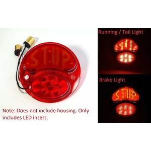 Stop LED Taillight Board Conversion Insert For 1928-31 Ford Model A (Sealed) - GoodSpeedUSA