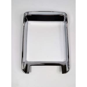Chrome Dash Panel Trim for 06+ Kenworth W900 T800 T660, Left Side Gauge w/ Visor - GoodSpeedUSA