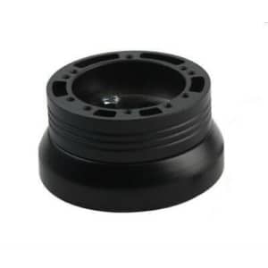 Black 5 6 Hole Steering Wheel Hub Adapter for 1970-1977 Ford & Mercury Cars - GoodSpeedUSA