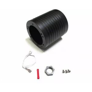Black 5/6 Hole Steering Wheel Hub Adapter For 1960-1973 Volkswagen - GoodSpeedUSA