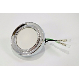 (1) 1962-66 Impala Interior Dome Light Bezel Lens Assembly 1967 Camaro - GoodSpeedUSA