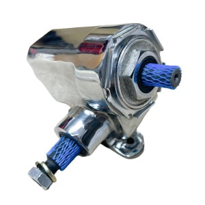 Chrome Universal Reverse Chevy Corvair Steering Box For Hot Rods - GoodSpeedUSA