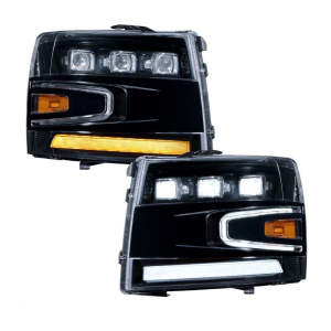 Pair Form Lighting LED Projector Headlights for 2007-2013 Chevrolet Silverado - GoodSpeedUSA