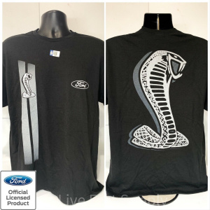 Ford Mustang Shelby Cobra Black T-Shirt
