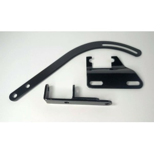 Chevy SBC Black Alternator Bracket Short Water Pump Drivers Side 283 305 327 350