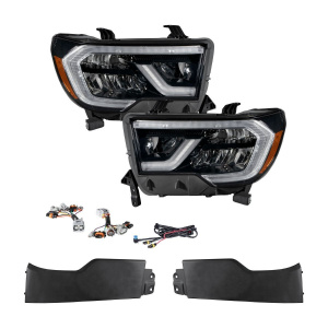 Pair Form Lighting LED Reflector Headlights for 2007-2013 Toyota Tundra - GoodSpeedUSA