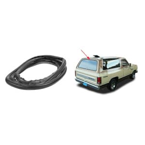 Rear Window Glass Weatherstrip Seal For 1981-1993 Dodge Ramcharger 2 Door - GoodSpeedUSA