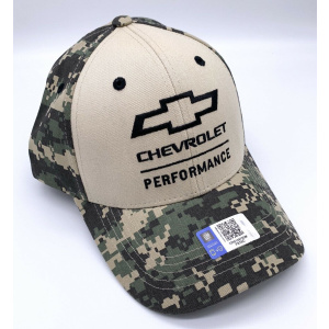 Chevrolet Performance Hat/Cap – Green/Tan Digital Camo