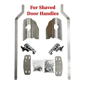 Trique Bolt-In Bear Claw Door Latches Kit for SHAVED 1952-1954 Chevy Truck - GoodSpeedUSA