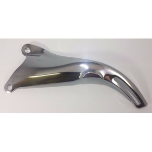 Chrome SBC Alternator Bracket OE Style With Short Water Pump 283 305 327 350