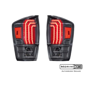 Morimoto XB LED Black Tail Lights For 2016-2023 Toyota Tacoma - GoodSpeedUSA