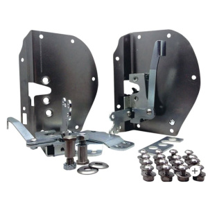 Trique Bolt-In Bear Claw Door Latches Kit for Stock 1960-1963 Chevy Truck - GoodSpeedUSA