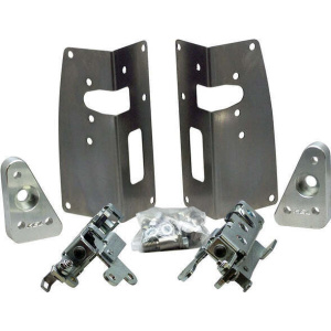 Trique Bolt-In Bear Claw Door Latches Kit for 1953-1956 Ford F100 Truck Stock - GoodSpeedUSA