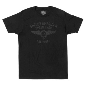 Premium Shelby American Speed Shop T-Shirt by Wicked Quick