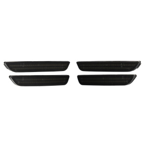 Form Lighting Smoked LED Sidemarkers Set For 2010-2014 Ford Mustang - GoodSpeedUSA