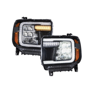 Form Lighting Pair Reflector LED Headlights For 2014-2018 GMC Sierra 1500 - GoodSpeedUSA