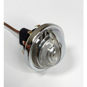 Universal LED License Plate Light (Round for Hot Rods, Trucks, Cars, RV) - GoodSpeedUSA