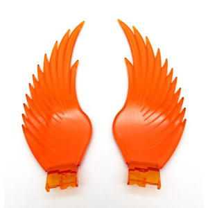 Pair Grand General Windrider Amber Hood Ornament Replacement Plastic Wings - GoodSpeedUSA