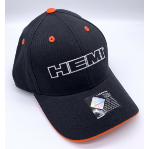 MoPar Hat/Cap – Black w/ Embroidered HEMI Logo