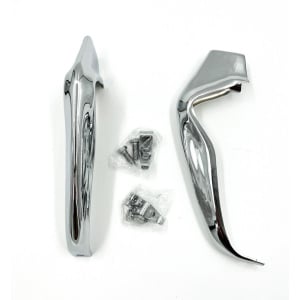 Pair Chrome Rear Bumper Guards For 1964 Chevy Impala, Bel Air & Biscayne - GoodSpeedUSA