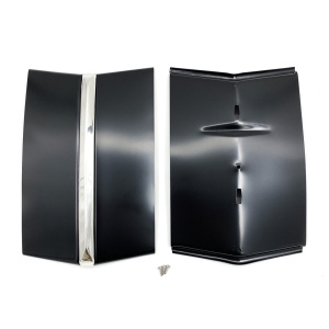 Two Piece Outside Outer Exterior Sun Visor Center Plate For Fulton 800 Visors