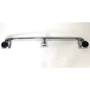 Chrome Front Bumper Grille Grill Guard w/ Rubber Bullets For 1959 Chevy Impala - GoodSpeedUSA
