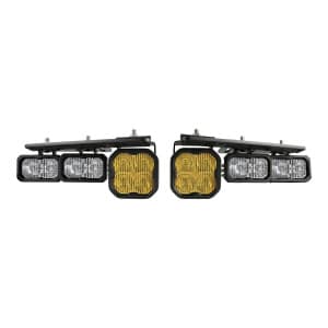 Diode Dynamics Yellow Pro Fog Pocket Kit For 2021-23 Ford Bronco w/ Steel Bumper - GoodSpeedUSA