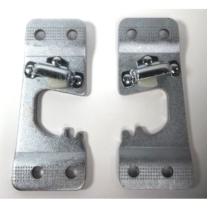 Pair (2) 1967-1972 Chevy Pickup Truck & Suburban Door Latch Striker Plates - GoodSpeedUSA