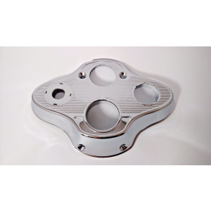 Instrument Gauge Panel For 1930 1931 Ford Model A Chrome W/ Round Speedometer - GoodSpeedUSA