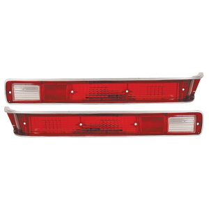 RestoParts Tail Light Lamp Lens Set For 1972 Pontiac GTO - GoodSpeedUSA