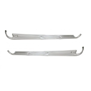Pair of Chrome Door Sill Plates for 1967-72 Chevy / GMC Pickup Trucks