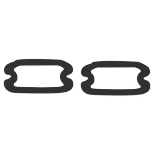 Pair Parking Turn Signal Light Lamp Lens Gaskets For 1964-65 Pontiac GTO & More - GoodSpeedUSA