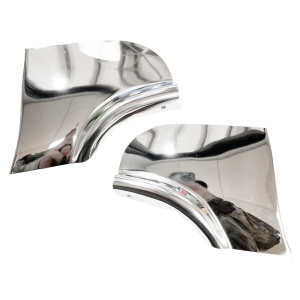Pair Fender Skirt Trim Scuff Pads For 1957 Chevy Full Size Passenger Car - GoodSpeedUSA