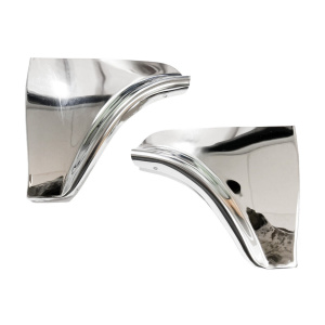 Pair Fender Skirt Trim Scuff Pads For 1960 Chevy Impala, Bel Air & Biscayne - GoodSpeedUSA