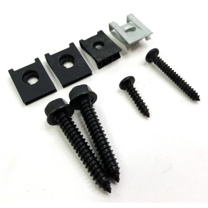 Arm Rest To Door Screws Bolts Clips For 1987-1993 Ford Mustang - 1 Side - GoodSpeedUSA