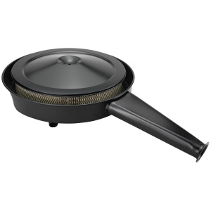 Cowl Induction Air Cleaner Black Lid For 1967-1972 Chevy Camaro & More
