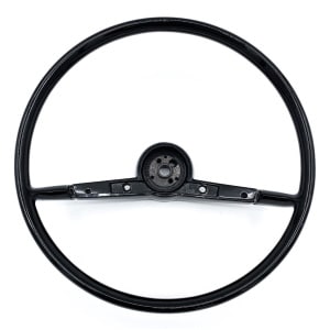 Black 16" Reproduction Steering Wheel For 1957 Chevy Bel Air, 150, 210 & Nomad - GoodSpeedUSA