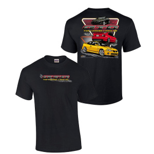 2004-2006 Modern Pontiac GTO Black T-Shirt - GoodSpeedUSA