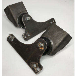 New Universal 289 302 Small Block Ford Motor Mounts Kit Brackets Rubber Cushions - GoodSpeedUSA