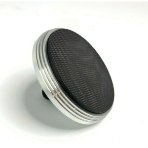 3" Round Aluminum Pedal Pad For 1932-1959 Style Cars / Trucks (Universal)