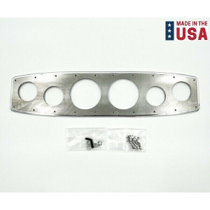 B-24 Bomber Series 6 Gauge Custom Unfinished Dash Panel - 20" x 5" - GoodSpeedUSA