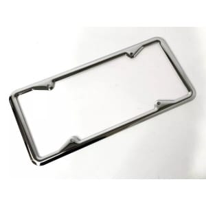 Vintage Style Chrome 1929-1939 California License Plate Frame - Metal - GoodSpeedUSA