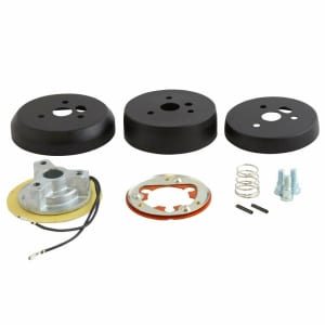 Black 3 Hole Steering Wheel Hub Adapter For Ford Models - GoodSpeedUSA
