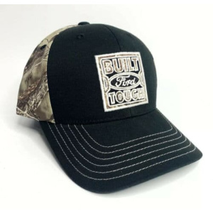 Ford Hat w/ “Built Ford Tough” Emblem – Black & Hunters Camo