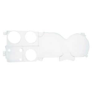 Clear Acrylic Instrument Cluster Lens For 1973-1987 Chevy & GMC Truck W/O Clock
