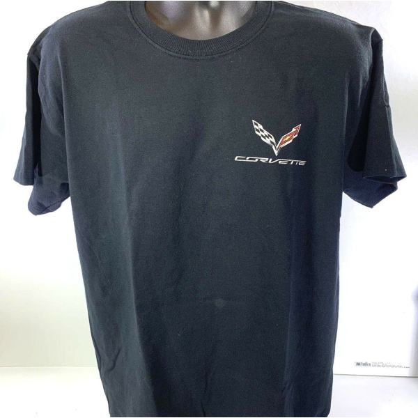 Chevy Corvette The Legend Lives On T-Shirt - Image 2