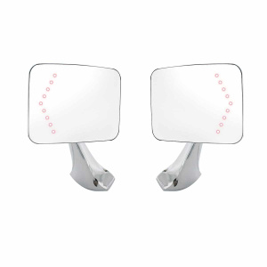 Exterior Mirror Bundle w/LED Turn Signal for 1970-72 Chevy & GMC Truck