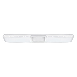 Chrome Front Bumper w/Impact Strip Holes For 1983-91 Chevy & GMC Truck or SUV