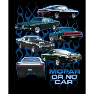 Mopar or No Car T Shirt